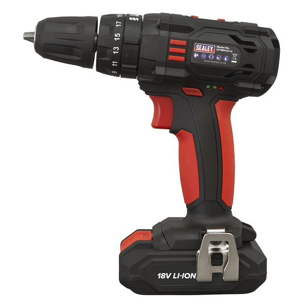Sealey CP18VLD 10mm Cordless Combi Drill 18V