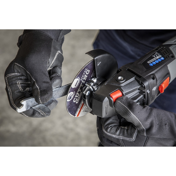 Sealey Premier SV20 Series 115mm Brushless Cordless Angle Grinder Kit 20V 4Ah