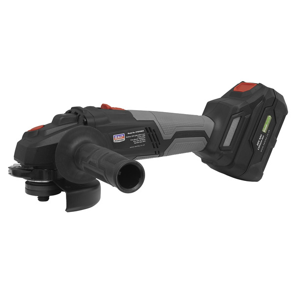 Sealey CP20VAGX Premier SV20 Series 115mm Brushless Cordless Angle Grinder 20V - Body Only