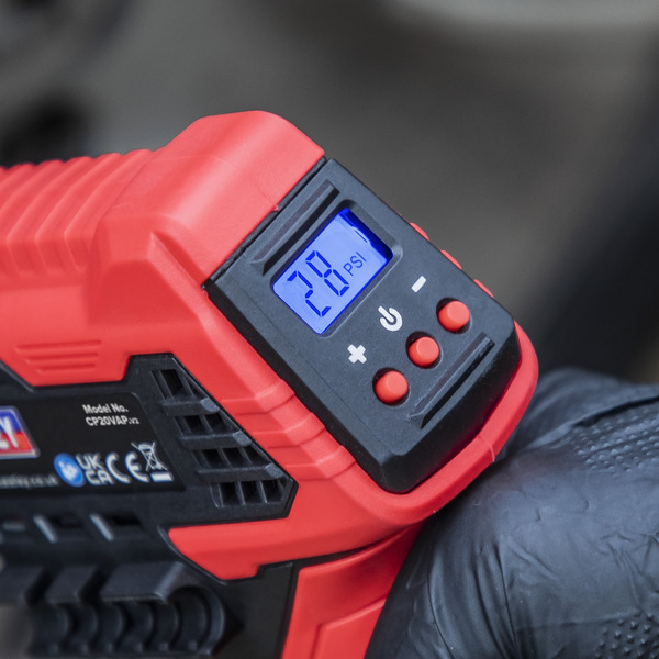 Sealey CP20VAP SV20 Series Cordless Tyre Inflator 20V - Body Only
