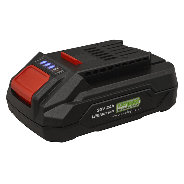 Sealey CP20VCOMBO1EU 3 x SV20 Series Cordless Power Tool Kit 20V Euro Plug - 2 Batteries