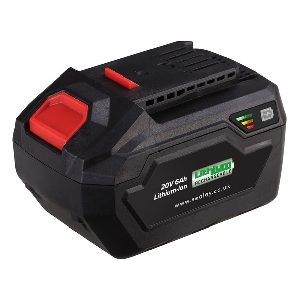 Sealey CP20VBP6 SV20 Series Power Tool Battery 20V 6Ah
