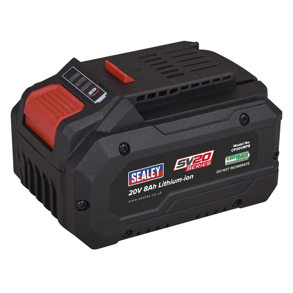 Sealey CP20VBP8 SV20 Series Power Tool Battery 20V 8Ah