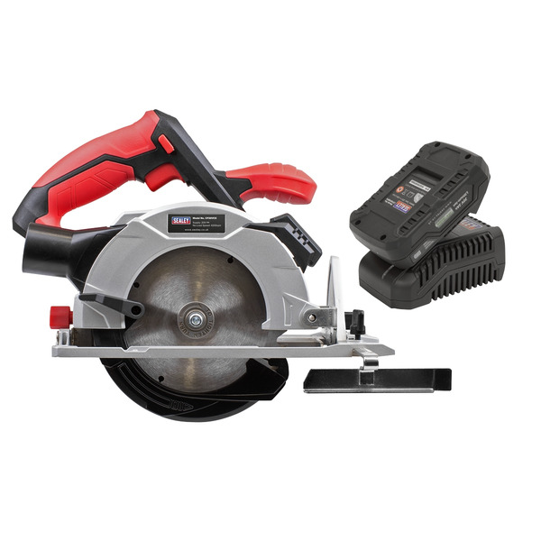 Sealey CP20VCSKIT1 SV20 Series 150mm Cordless Circular Saw Kit 20V 2Ah