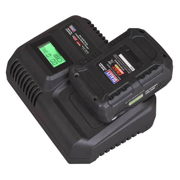 Sealey CP20VIMC Intelligent Battery Charger 20V SV20 Series Lithium-ion