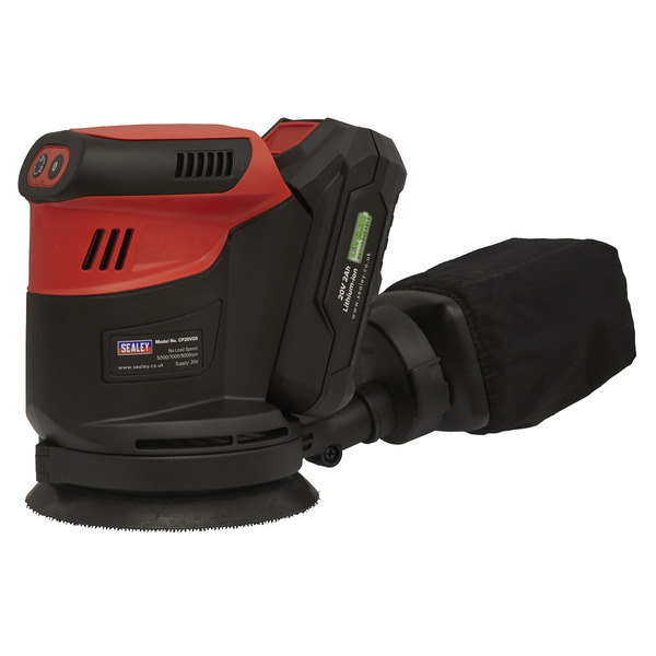 Sealey CP20VOS SV20 Series 125mm Cordless Orbital Palm Sander 20V - Body Only