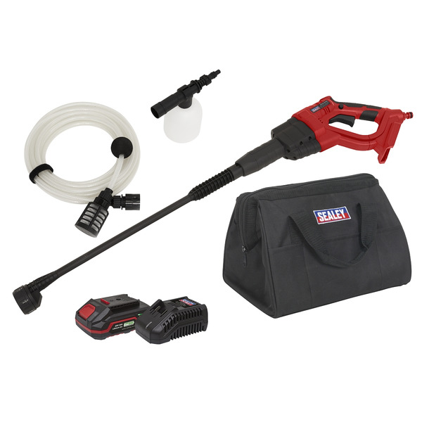 Sealey CP20VPWKIT1 SV20 Series 22Bar Cordless Pressure Washer Kit 20V 2Ah