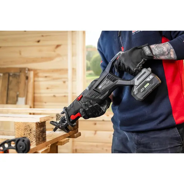 Sealey CP20VRSXKIT Premier SV20 Series Brushless Cordless Reciprocating Saw 20V 4Ah Kit - 2 Batteries