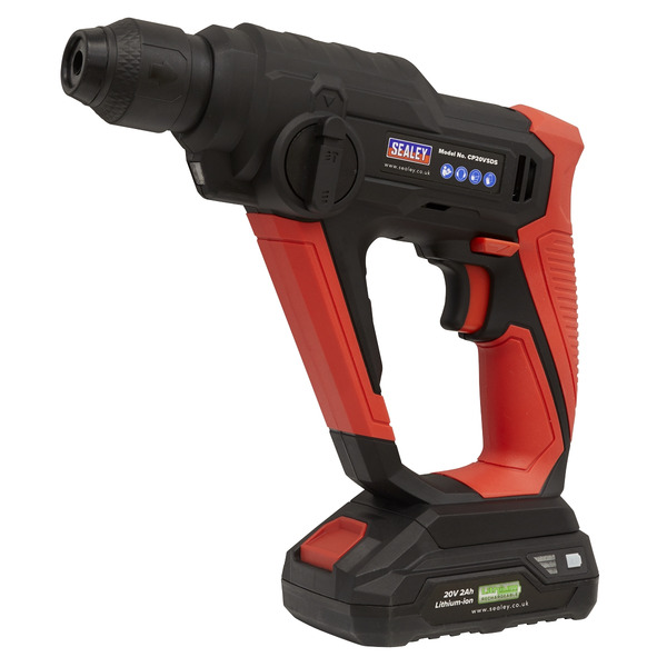 Sealey CP20VSDS SV20 Series SDS Plus Cordless Rotary Hammer Drill 20V - Body Only