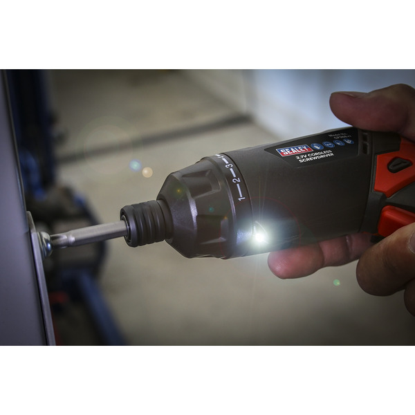 Sealey CP36B Cordless Screwdriver Set 3.6V 26pc