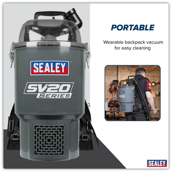 SV20 Series Backpack Vacuum Cleaner 40V - Body Only