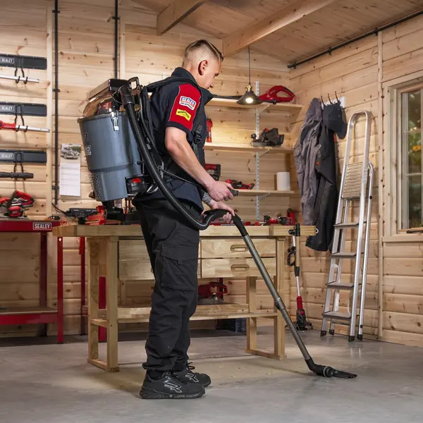 Sealey CP40VBV SV20 Series Backpack Vacuum Cleaner 40V - Body Only