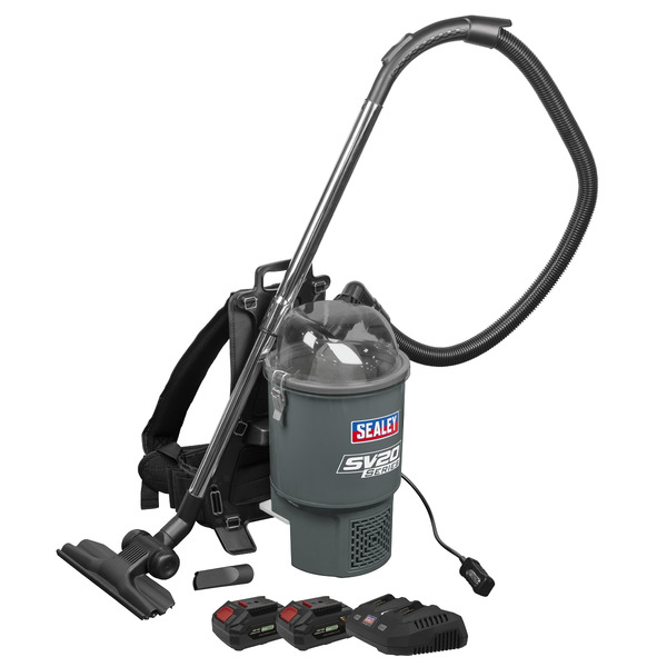 Sealey Cordless Backpack Vacuum Kit SV20 Series 40V