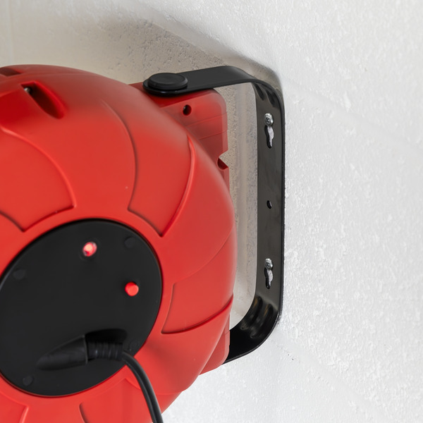 Sealey CRM15 Cable Reel System Retractable 15m 2 x 230V Socket