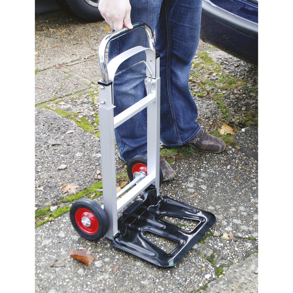 Sealey CST980 Aluminium Folding Sack Truck 90kg Capacity