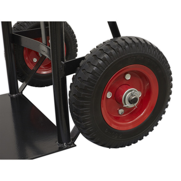 Sealey CST983HD Premier Heavy-Duty Sack Truck with PU Tyres 200kg Capacity