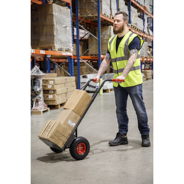Sealey CST986HD Premier Heavy-Duty Sack Truck with PU Tyres 250kg Capacity