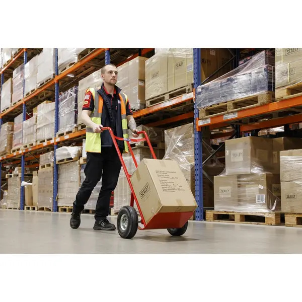 Sealey CST987 Sack Truck with Pneumatic Tyres 200kg Capacity
