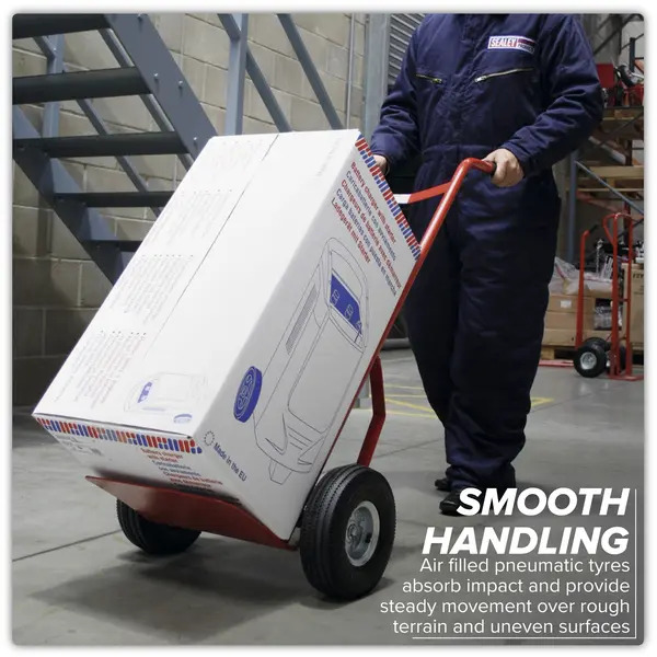 Sealey CST987 Sack Truck with Pneumatic Tyres 200kg Capacity