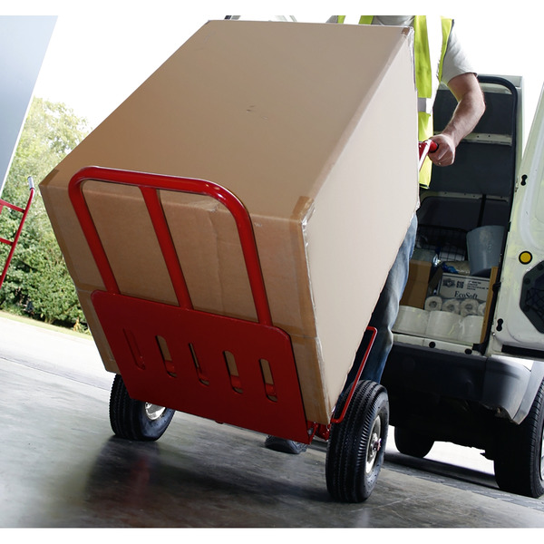 Sealey CST990 Folding Sack Truck with Pneumatic Tyres 250kg Capacity