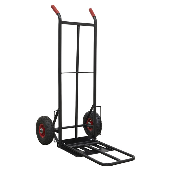 Sealey CST990HD Premier Heavy-Duty Sack Truck with PU Tyres 300kg Capacity