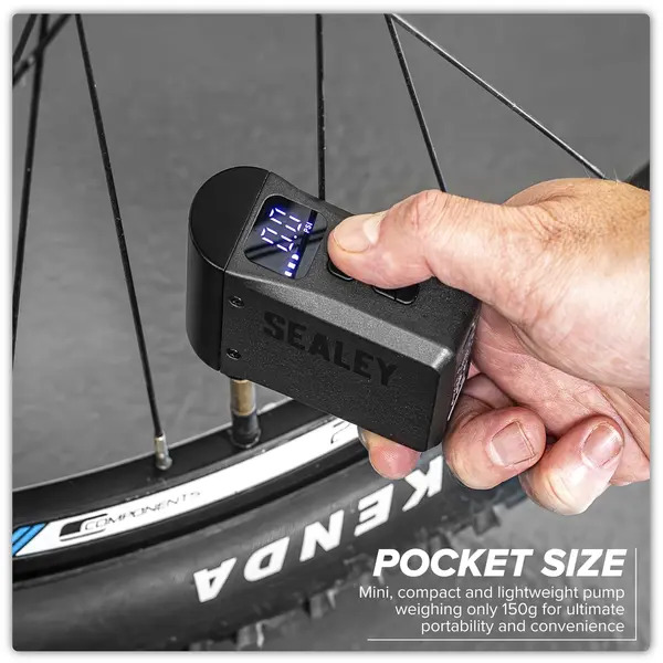 Sealey CTI100 Mini Digital Bike Pump