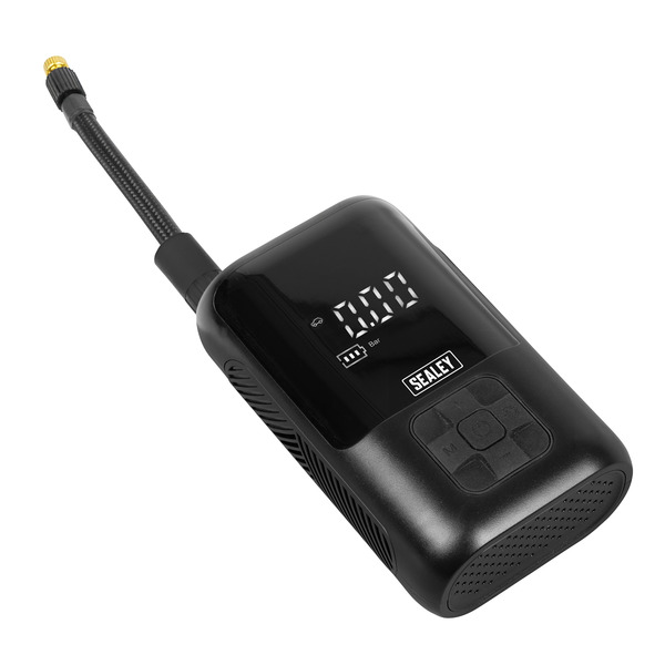 Sealey Tyre Inflator & Power Bank with Worklight Rechargeable