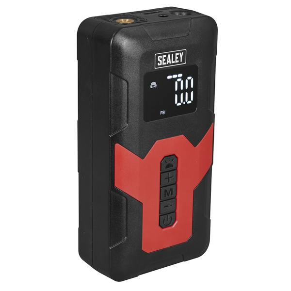 Sealey CTI140 Rechargeable Tyre Inflator & Power Bank with Worklight 12V