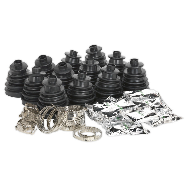 Sealey CV9612 Universal Stretch CVJ Boot 56-116mm - Pack of 12 x CV96