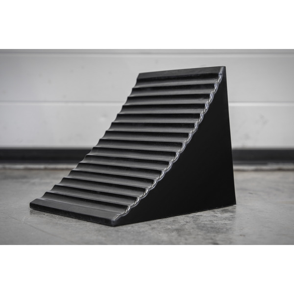 Sealey CWC01 Heavy-Duty Rubber Wheel Chock - Single