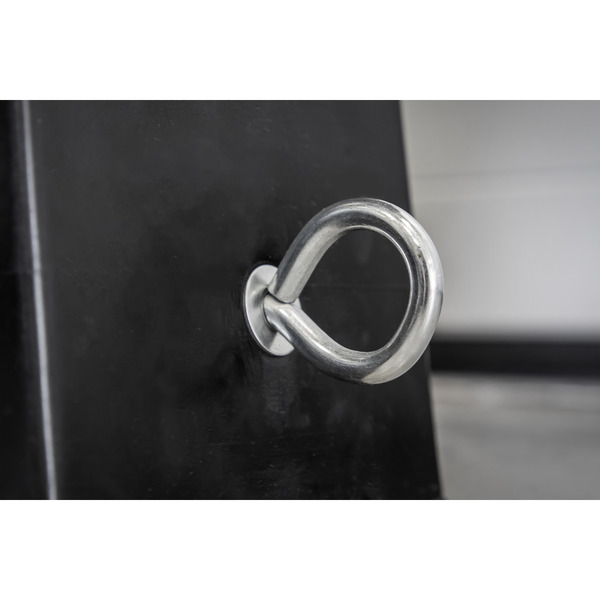 Sealey CWC01 Heavy-Duty Rubber Wheel Chock - Single