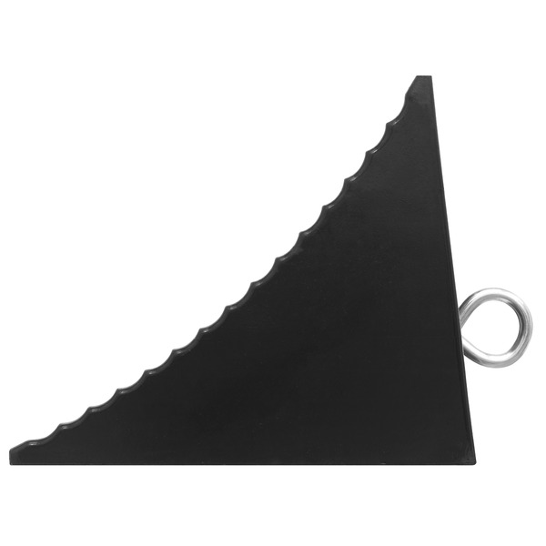 Sealey CWC01 Heavy-Duty Rubber Wheel Chock - Single