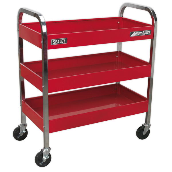 Sealey CX103 American PRO&reg; 3-Level Heavy-Duty Trolley