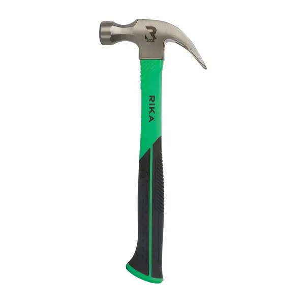 Rika CLAW004 Rikä 20oz Fibreglass Claw Hammer with Soft Grip Handle