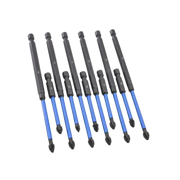 XMS26SBIT12 XMS Faithfull 12 Piece Impact Screwdriver Bit Set