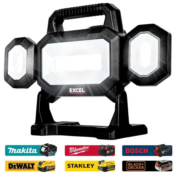Excel 12105 18V LED Work Light 5000 Lumens