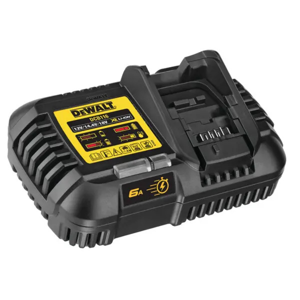 DeWalt DCS520T2KIT DCS520T2 54V XR 165mm Flexvolt Plunge Saw Complete Guide Rail Kit with 2 6.0ah Batteries