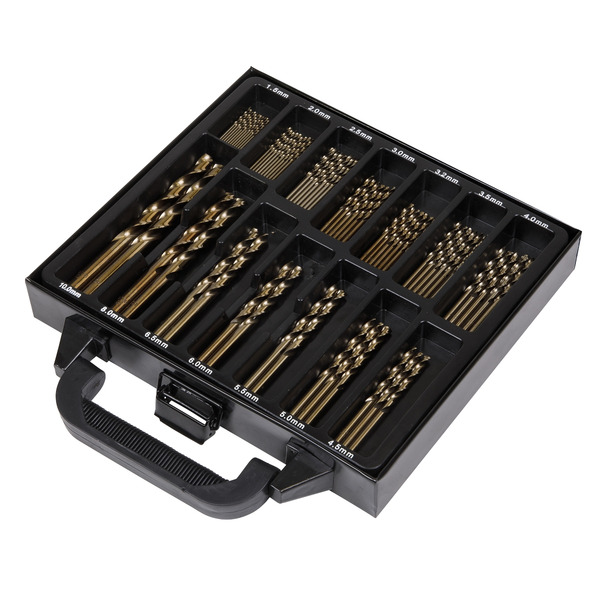 Sealey DBS99CB HSS Cobalt Fully Ground Drill Bit Set 99pc