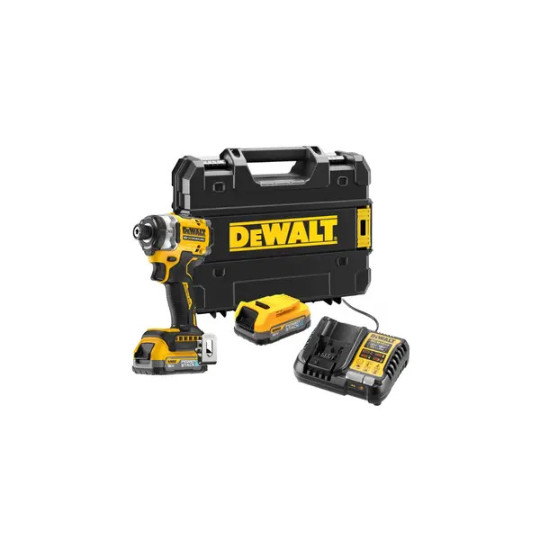 DeWALT DCF860E2T XR BL Impact Driver 18V 2 x 1.7Ah POWERSTACK