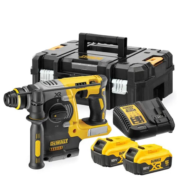 DeWalt DCH273P2-GB 18V XR Brushless SDS-Plus Hammer Drill ? 2 x 5Ah Batteries