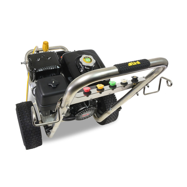 V-TUF DD080 Industrial 9HP Honda Driven Petrol Pressure Washer - 2900psi, 200Bar, 15 lpm - Stainless Steel Frame