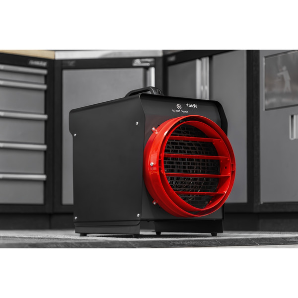 Sealey Industrial Fan Heater with Ducting 10kW