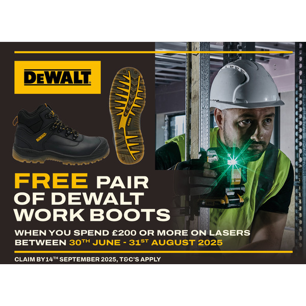 DeWalt DCE089D1G 12V Self-Levelling 360 Cross Line Laser Kit (1 x 2.0Ah Battery, Charger & Case)