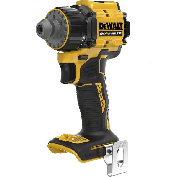 DEWALT DCD803NT-XJ 18V XR Brushless Multi-Head Drill Driver - Body, Case & 4 x Interchangable Heads