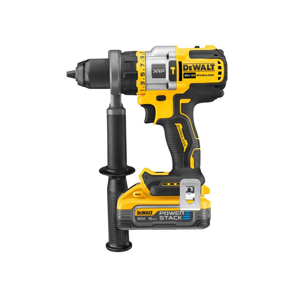 DeWALT DEWDCD999H2T Power Tools DCD999H2T XR XRP Combi Drill 18V 2 x 5.0Ah POWERSTACK&trade; Li-ion