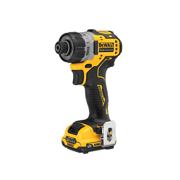 DeWALT DEWDCF601D2 Power Tools DCF601D2 XR Brushless Sub-Compact Screwdriver 12V 2 x 2.0Ah Li-ion