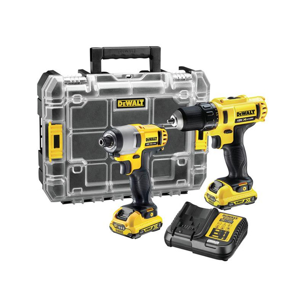 DeWalt DCK211D2T XR 12v Drill and Impact Driver Twin Pack