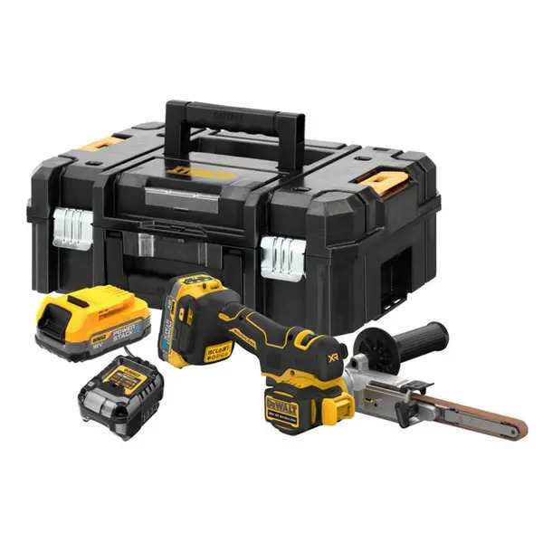 DeWalt DCM200E2T XR Brushless Band File 18V 2 x 1.7Ah POWERSTACK™ Li-ion