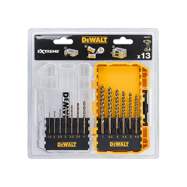 DeWALT DEWDT70710QZ Power Tools DT70710 Extreme 2 Metal Drilling Set, 13 Piece
