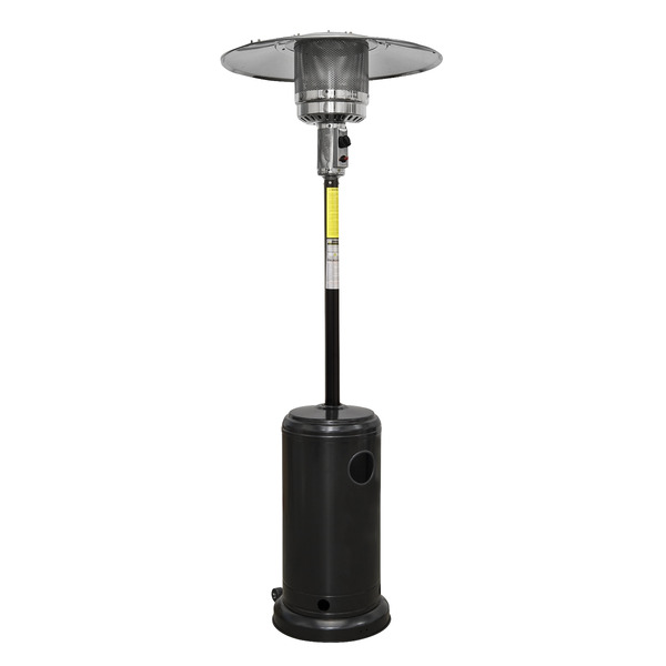 Sealey DG1 Dellonda Outdoor Garden Gas Patio Heater 13kW Commercial & Domestic Use, Black